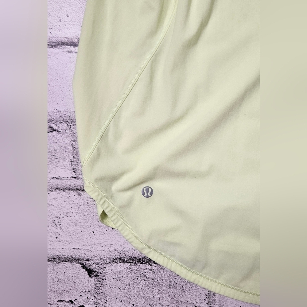 Lululemon Sculpt Tank Clear Mint Size 8 Mesh Back Lightweight Run Top - Picture 9 of 11